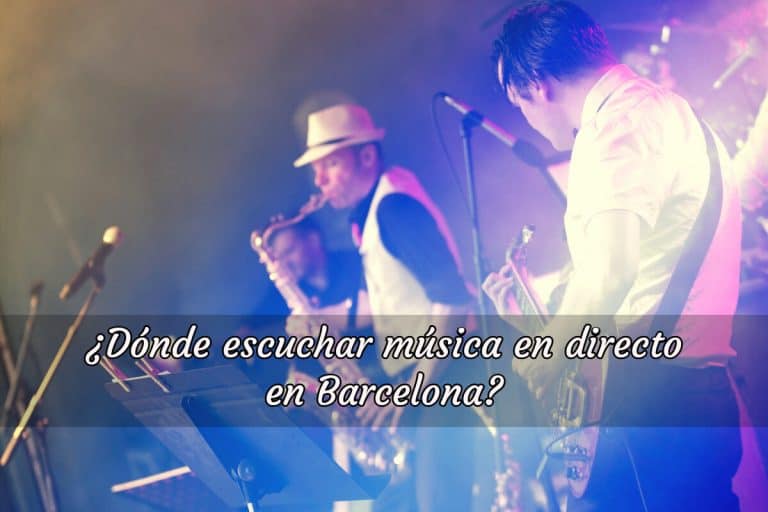 escuchar musica en directo Barcelona